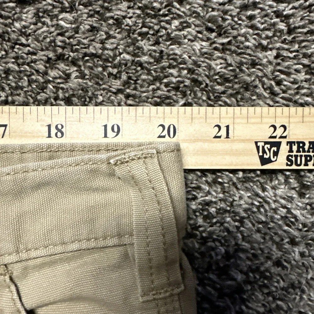 Carhartt Relaxed Fit Khaki Carpenter Pants Workwear Men's 40x30‎